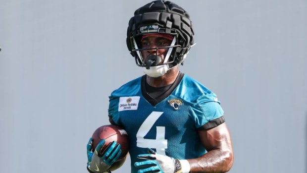 Jacksonville Jaguars running back Tank Bigsby
